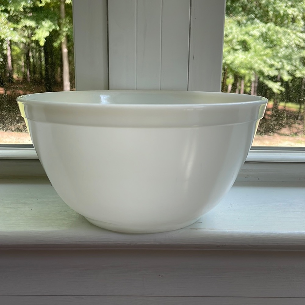 White Mixing Bowl